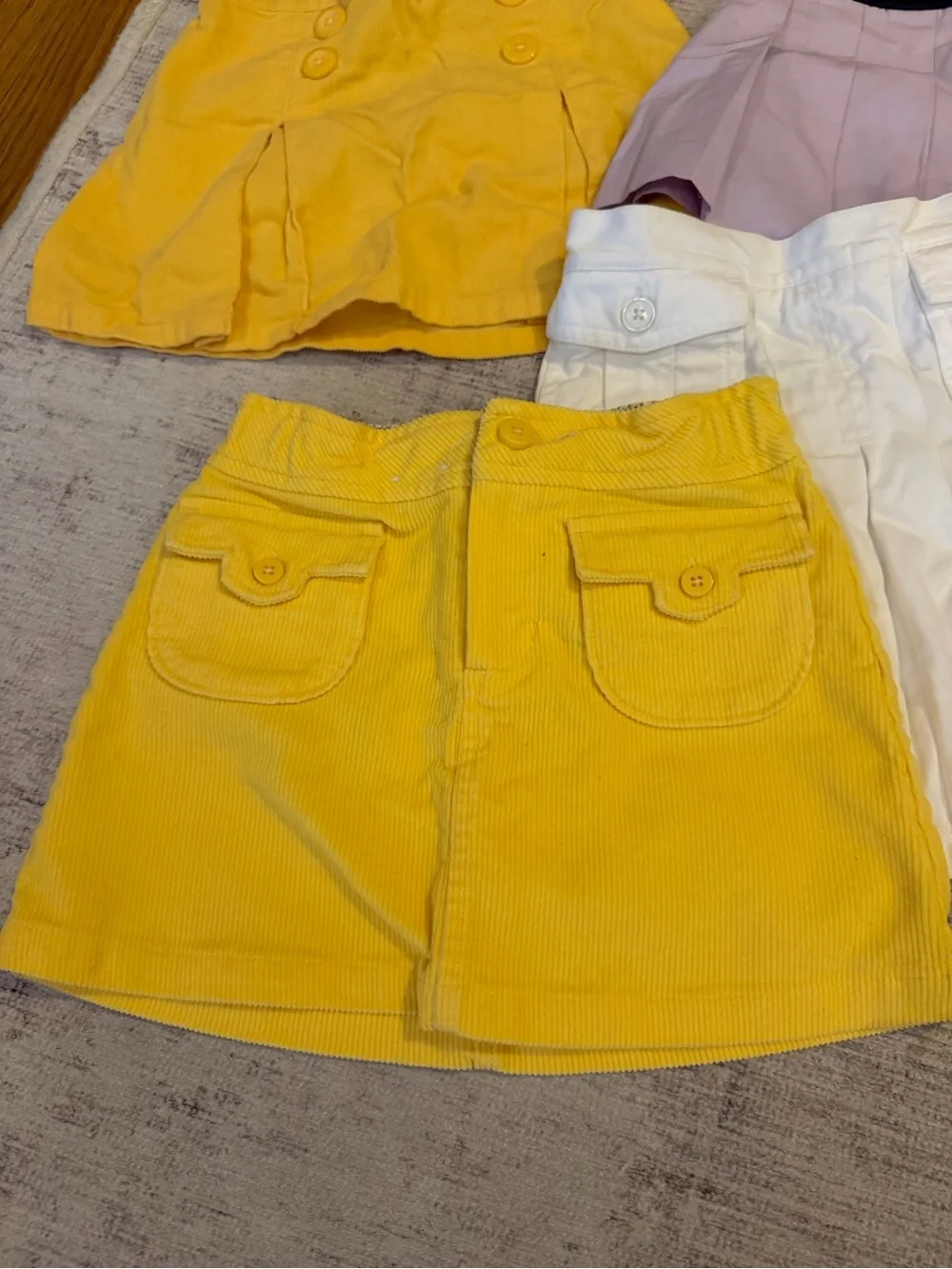 Girls mini skirts Gymboree and GAP